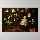 Groepsportret van drie generaties van een poster (Voorkant)