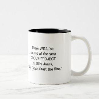 groepsproject tweekleurige koffiemok