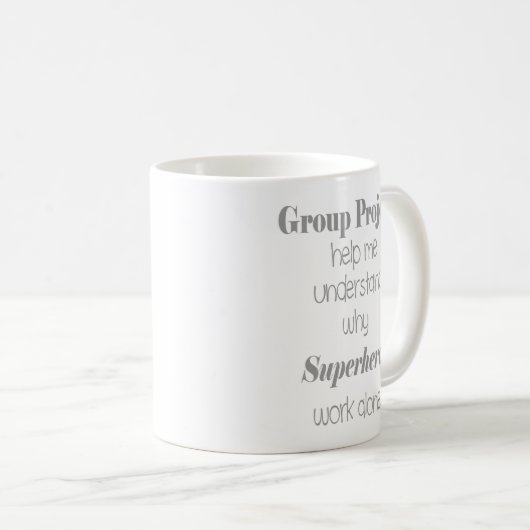 Groepsprojecten Fun Kantoor, School, werkquote Koffiemok (Voorkant rechts)