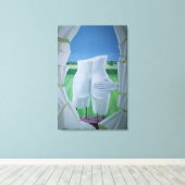 Groepstatus Canvas Afdruk (Insitu (Houten vloer))