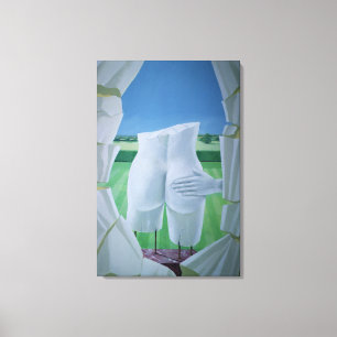 Groepstatus Canvas Afdruk