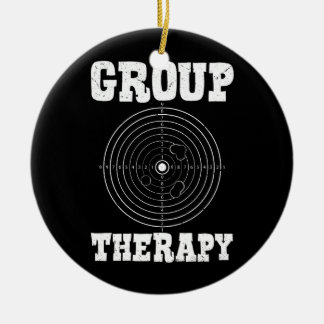 Groepstherapie Pro Pistolen Eigenaar Afzuigbereik Keramisch Ornament