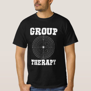 Groepstherapie Pro Pistolen Eigenaar Afzuigbereik  T-shirt