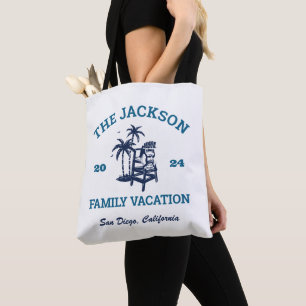  groepsvakantie met Logo-beach Tote Bag