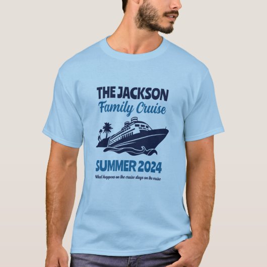  groepsvakantie voor cruisevakantie t-shirt (Voorkant)