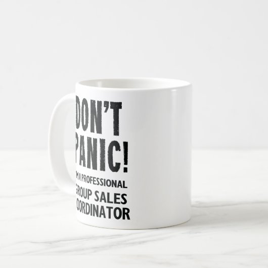 Groepsverkoopcoördinator Koffiemok (Voorkant links)