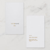 Groepsverloop Visitekaartje (Voorkant / Achterkant)