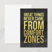 Groepszones voor investeerders bedankkaart (Voorkant / Achterkant)