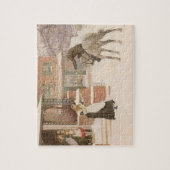 Groet aan de Postbode door Robert Walker Macbeth Legpuzzel (Verticaal)