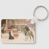 Groet aan de Postbode door Robert Walker Macbeth Sleutelhanger (Voorkant)