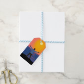 Groet aan de Zon Cadeaulabel (Met Touw)