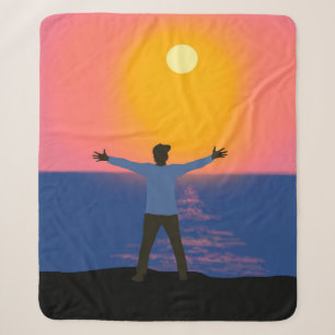 Groet aan de Zon Sherpa Deken