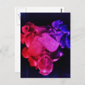 Groet de rode, witte en blauwe briefkaart (Voorkant / Achterkant)