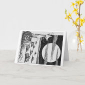   Groet: Een veld van Halloween Kaart (Gele Bloem)