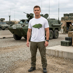 Groet Gepantserd Militair Voertuig T-shirt