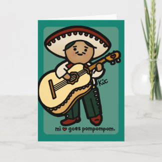 Groet Gringo. Kaart