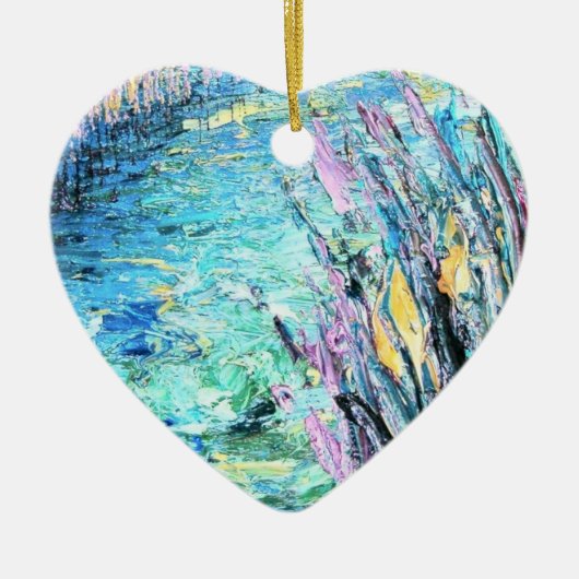 Groet je buren keramisch ornament (Voorkant)