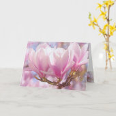 Groet, kaart, bloemen, verjaardag, afbeelding, op  kaart (Gele Bloem)