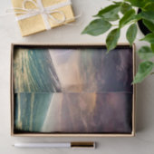 Groet landschap snelweg tissuepapier (Geschenk)