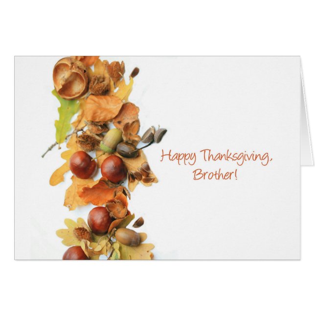 Groet over de Thanksgiving van de bredere najaarsg (Voorkant Horizontaal)