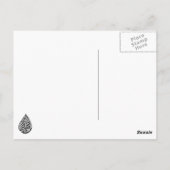 Groet uit Arabië Briefkaart (Achterkant)