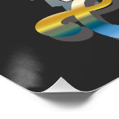 Groet van Casablanca Sign Perfect Poster (Hoek)