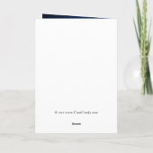 Groet van de Moederdag Kawaii Kaart (Achterkant)