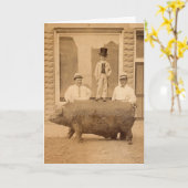 Groet van de Verjaardag van de antiek Foto de Kaart (Gele Bloem)