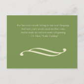 Groet | van het nieuwjaar Briefkaart (Voorkant)