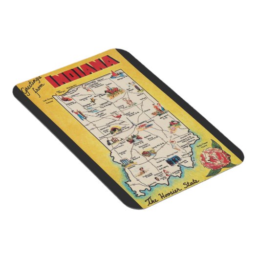 Groet van Indiana  magneet (Rechterzijde)