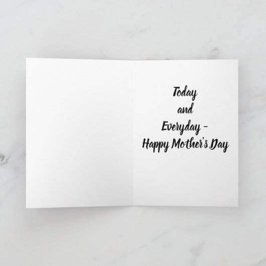 GROET VAN JE TWEELING OP **MOEDERDAG** KAART (Binnen)