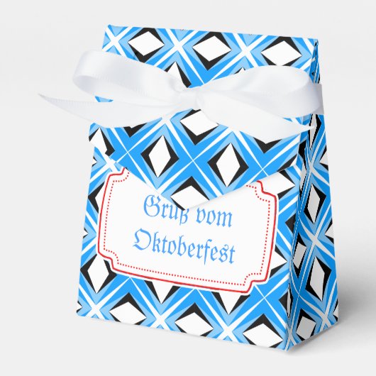 Groet van Oktoberfest Bedankdoosjes (Voorkant Zijde)
