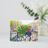 Groet vanuit Amsterdam Ansichtkaart Briefkaart (Staand voorkant)