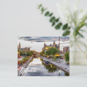 Groet vanuit Ottawa, Ontario, Canada Briefkaart (Staand voorkant)