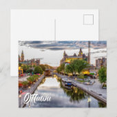 Groet vanuit Ottawa, Ontario, Canada Briefkaart (Voorkant / Achterkant)