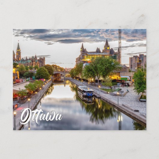 Groet vanuit Ottawa, Ontario, Canada Briefkaart (Voorkant)