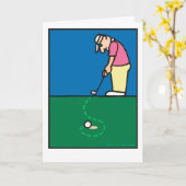 Groeten 201803 van het golf kaart (Gele Bloem)