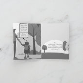 Groeten aan de beste papa ooit, lief en grappig kaart (Binnen)