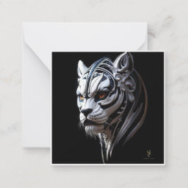 Groeten aan Sir Khan Notitiekaartje