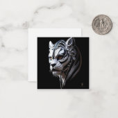 Groeten aan Sir Khan Notitiekaartje (Voorkant / Achterkant in situ)