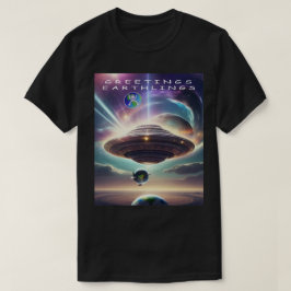 Groeten Aardbewoners T-Shirt