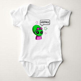 Groeten Alien Baby Girl Romper