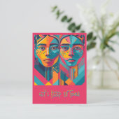 " GROETEN BRIEFKAART " (Staand voorkant)