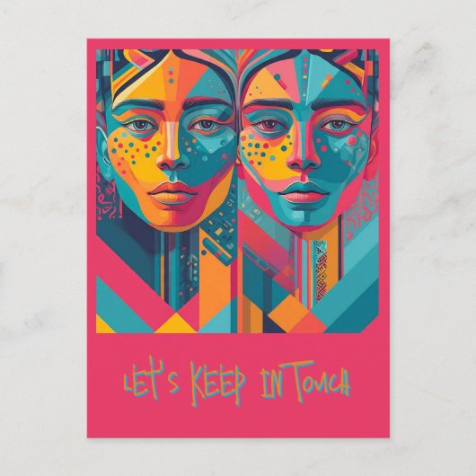 " GROETEN BRIEFKAART " (Voorkant)