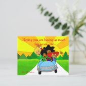 Groeten Briefkaart (Staand voorkant)