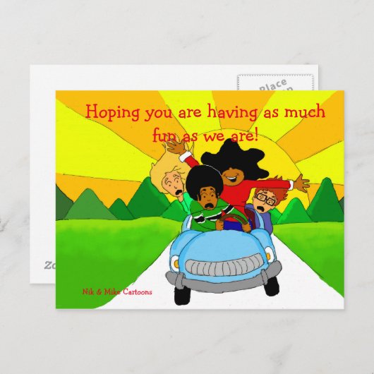 Groeten Briefkaart (Voorkant / Achterkant)