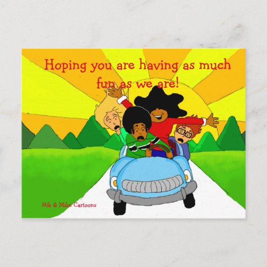 Groeten Briefkaart (Voorkant)