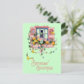  groeten, Briefkaart van Birthday (Staand voorkant)