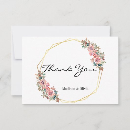 Groeten Dank u kaarten (Voorkant)