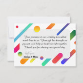 Groeten Dank u kaarten (Achterkant)